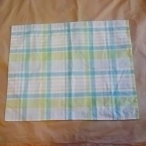 Pottery Barn Kids Plaid Standard Sham